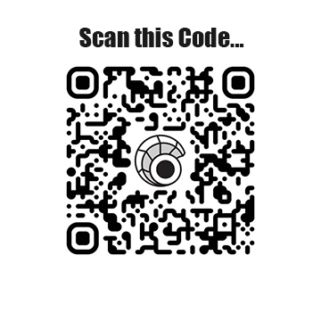 Image of a QR code instructing the user to scan the code to access Augmented Reality in Books